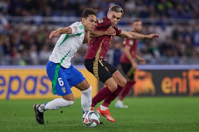 موعد مباراة بلجيكا ضد إيطاليا بدوري الأمم الأوروبية والقنوات الناقلة