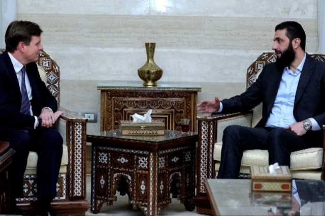 الشرع يطالب برفع العقوبات ووفود غربية تزور دمشق