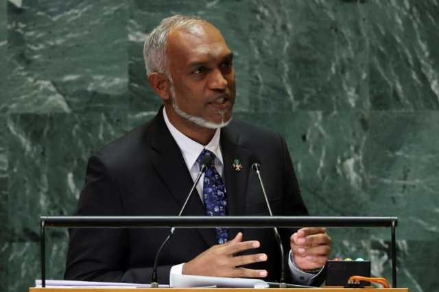 محمد معز رئيس المالديف الذي منع الإسرائيليين من دخول بلاده