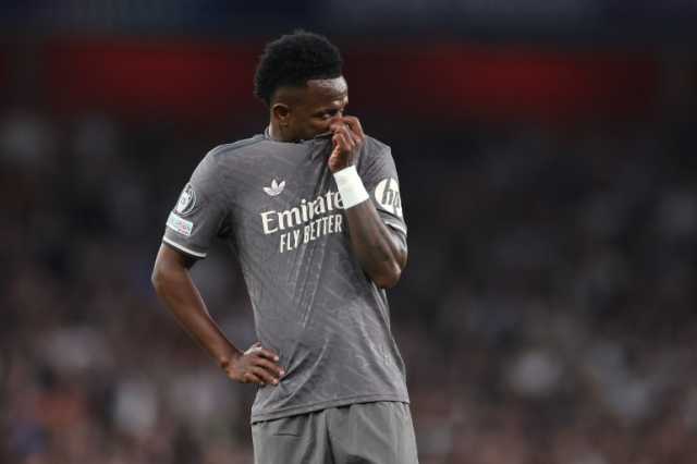 أرقام كارثية لفينيسيوس لاعب ريال مدريد منذ إعلان تحديه عالم كرة القدم