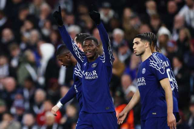 سان جيرمان يعادل رقما لريال مدريد في دوري أبطال أوروبا