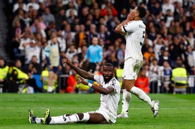 روديغر مهدد بالغياب عن ريال مدريد لبقية الموسم