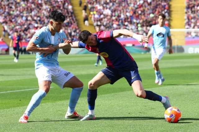 مباراة برشلونة ضد سيلتا فيغو في الدوري الإسباني والقنوات الناقلة والتشكيلتان المتوقعتان