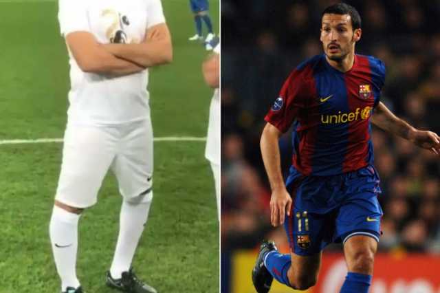 مرض نادر يصيب لاعبا سابقا في برشلونة