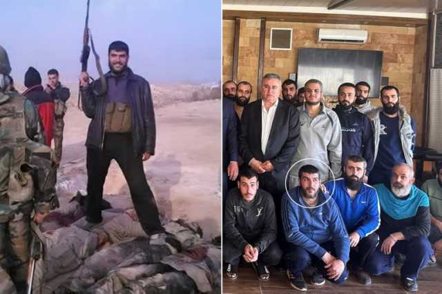 صور توثق جرائم مقاتل بصفوف الأسد تشعل جدلا واسعا بعد إطلاق سراحه