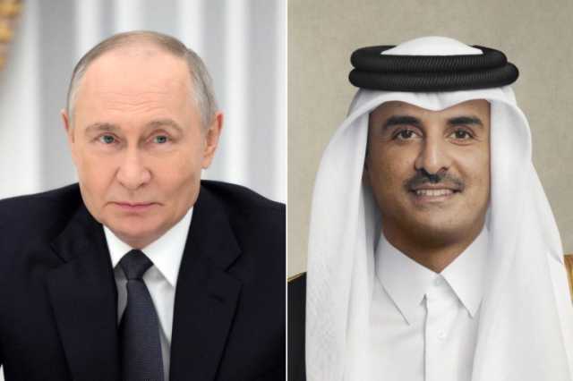 مباحثات مرتقبة بين أمير قطر والرئيس الروسي في موسكو