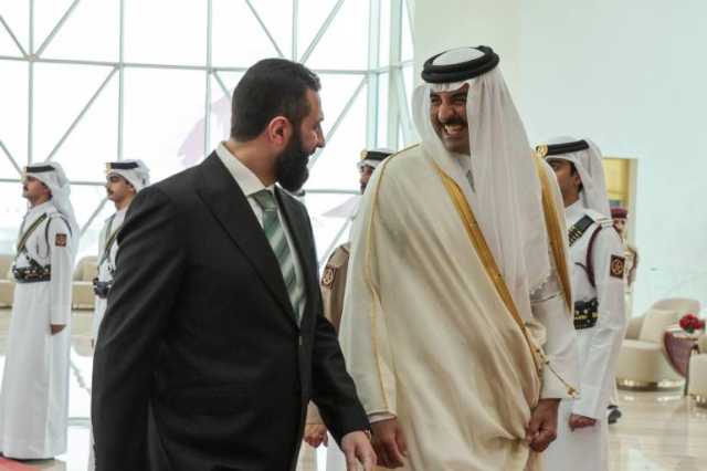 رفع العقوبات وتعزيز التعاون يتصدران زيارة الرئيس السوري إلى قطر
