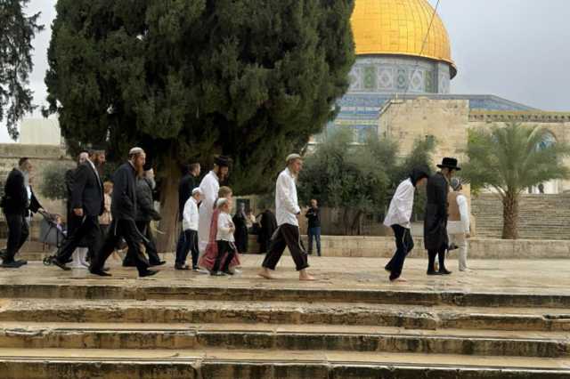 1149 مستوطنا يقتحمون الأقصى ومجلس الأوقاف يحذر من انتهاكات غير مسبوقة
