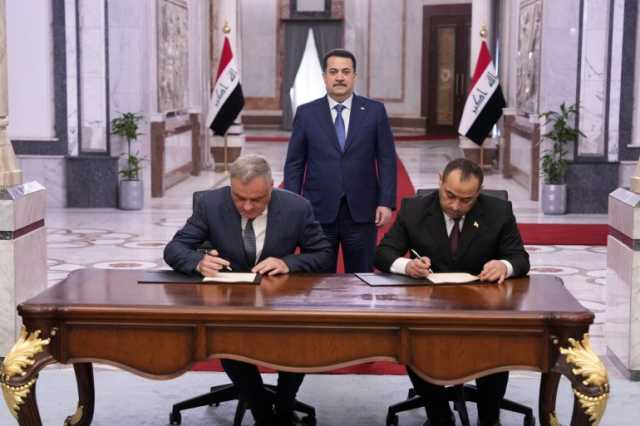 العراق وأميركا يوقعان مذكرة تفاهم لإنتاج 24 ألف ميغاواط من الكهرباء