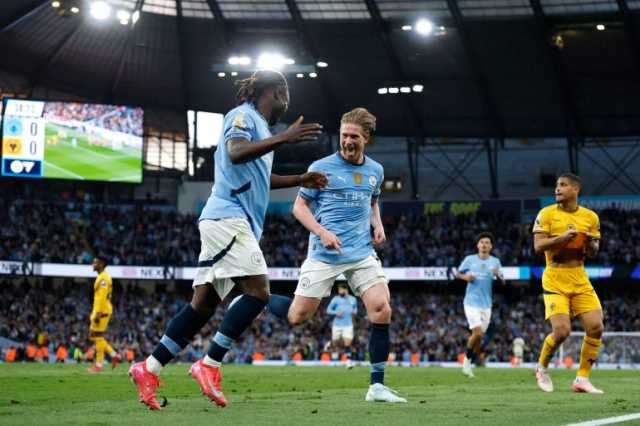 مانشستر سيتي يقترب من حسم التأهل لدوري أبطال أوروبا