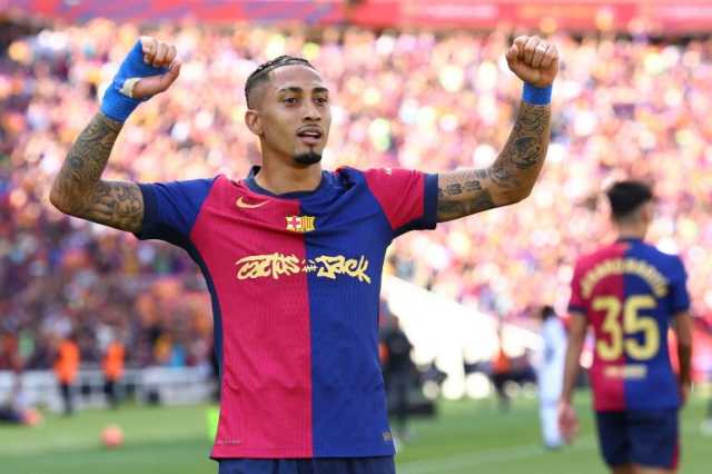 البرازيلي رافينيا ينال جائزة أفضل لاعب في الليغا