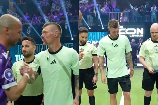 شاهد.. كروس نجم ريال مدريد السابق حكما في ألمانيا