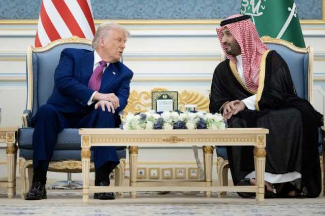 ابن سلمان وترامب يعقدان مباحثات في الرياض