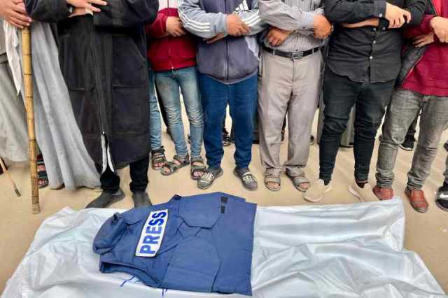 مراسلون بلا حدود: استهداف الصحفيين في فلسطين كارثي