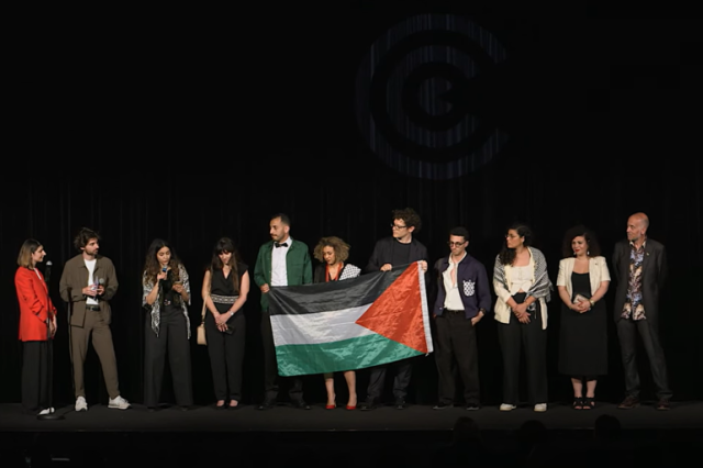 راندا معروفي أمام جمهور كان: فلسطين ستنتصر رغم كل الظلم والصمت الدولي