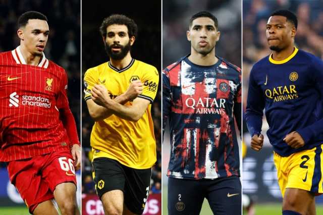 المغربي حكيمي يتصدر قائمة أكثر المدافعين مساهمة تهديفية في أوروبا
