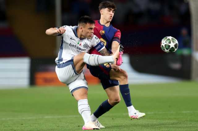 غموض حول مشاركة مارتينيز في لقاء إنتر ميلان وبرشلونة بدوري أبطال أوروبا
