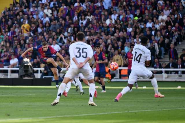 مباريات برشلونة الأكثر مشاهدة في الليغا وريال مدريد ثانيا