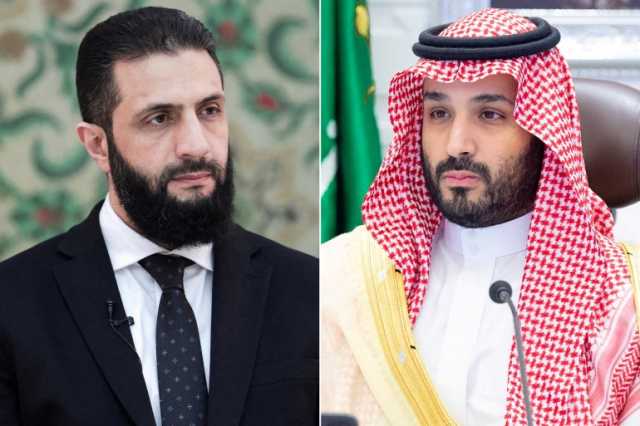 ابن سلمان يؤكد للشرع التزام السعودية بدعم أمن سوريا