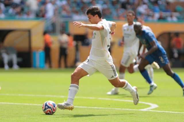 سر صورة أطلقت عاصفة غونزالو غارسيا مع ريال مدريد