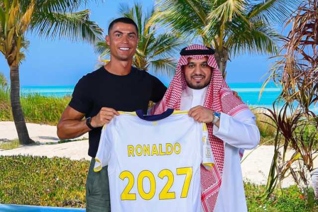 رونالدو يجدد عقده مع النصر السعودي