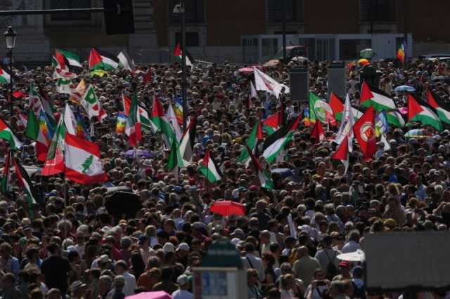 مظاهرات في عواصم أوروبية تنديدا بحرب الإبادة والتجويع في غزة