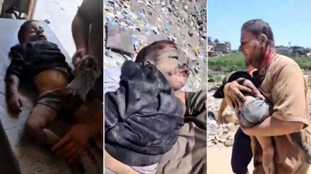 الطفل الشهيد محمد زامل وحيد والديه.. مشهد مؤلم يتكرر بغزة