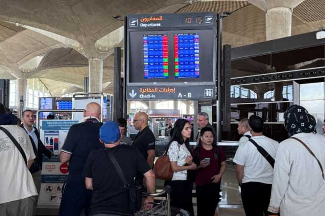 الأردن يعيد فتح مجاله الجوي بعد ليلة من الهجمات الإيرانية على إسرائيل