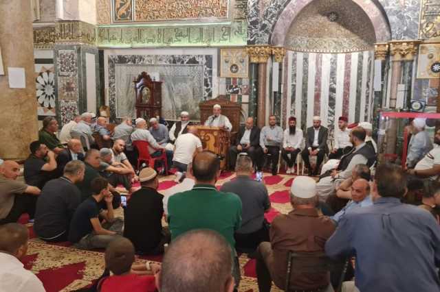 إحياء رأس السنة الهجرية في الأقصى بأعداد محدودة