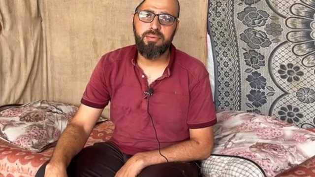 حازم جودة.. فلسطيني يروي مأساته بعد فقد ربع جمجمته