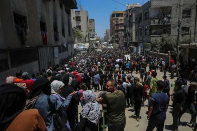 فرنسا تبدي استعدادها للمساهمة بتوزيع الغذاء بشكل آمن في غزة