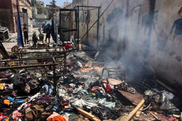 مجازر جديدة بحق النازحين والمجوعين في غزة