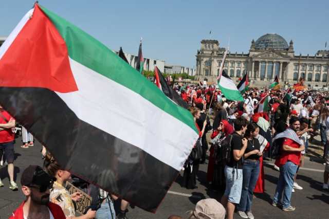 مظاهرات احتجاجية بمدن وعواصم أوروبية رفضا لحرب غزة