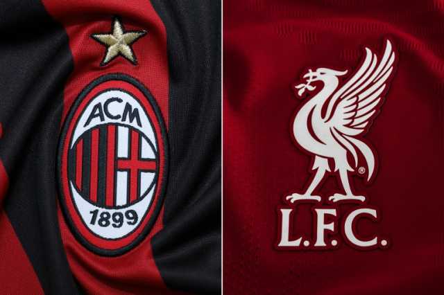 ليفربول ضد ميلان.. موعد المباراة والقنوات الناقلة للبث الحي والمباشر
