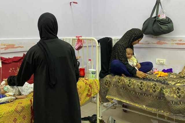 ارتفاع خطير في إصابات أطفال غزة بالتهاب السحايا