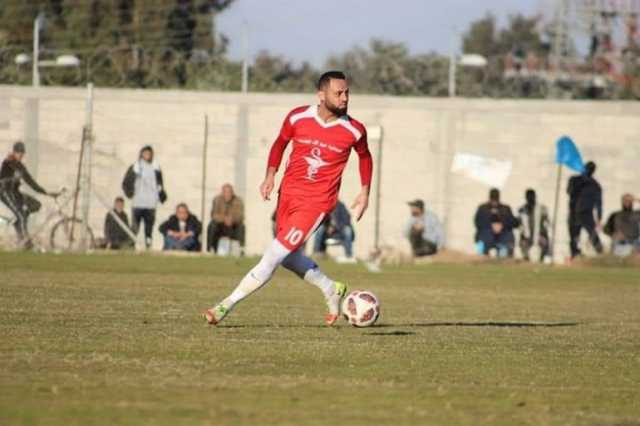 استشهاد لاعب خدمات المغازي مهند اللّي في قطاع غزة
