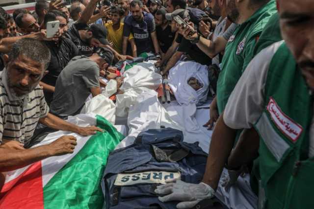 مراسلون بلا حدود: مقتل 67 صحفيا خلال عام 2025 نصفهم في غزة