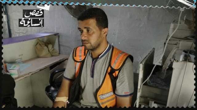 بالفيديو.. الناطق باسم الدفاع المدني في غزة يُضرب عن الطعام