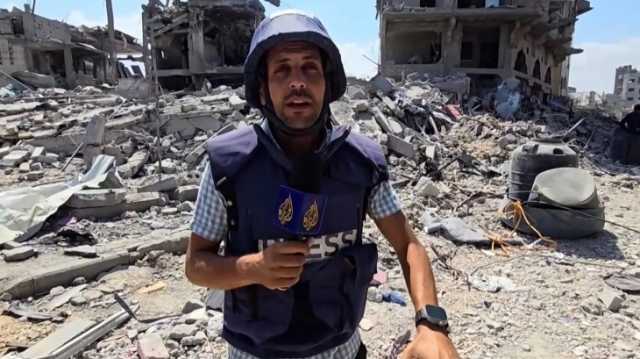 محمد قريقع مراسل الجزيرة الذي اغتاله الاحتلال