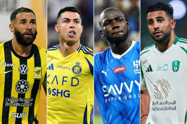 الجزائري محرز الثاني.. اللاعبون الأعلى أجرا في الدوري السعودي