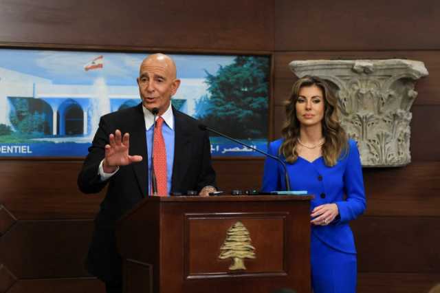 برّاك يبرر تصريحه بقصر بعبدا عن السلوك الحيواني للصحفيين