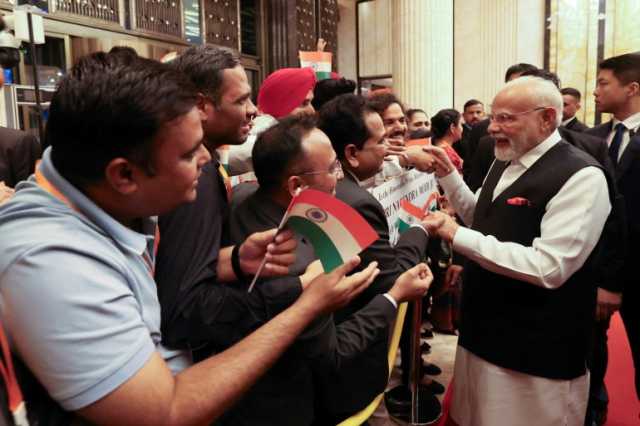 مودي يصل الصين لحضور قمة منظمة شنغهاي