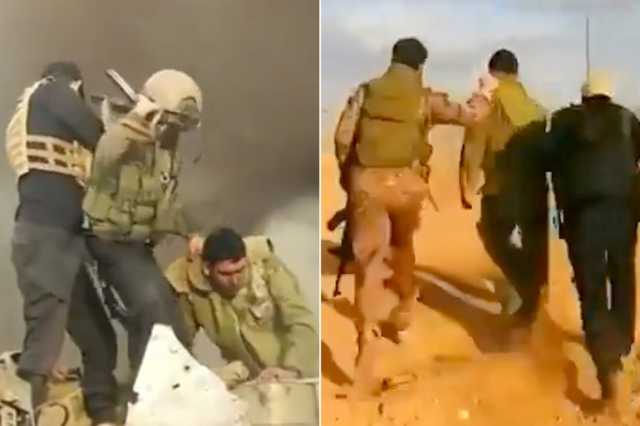 عائلة أسير إسرائيلي بغزة تنشر صورا للحظات أسره