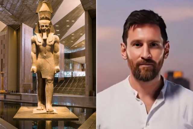 ظهور ميسي في فيديو ترويجي قبيل افتتاح المتحف المصري الكبير يثير الجدل