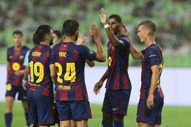 موعد مباراة برشلونة ضد كومو في كأس غامبر والقنوات الناقلة