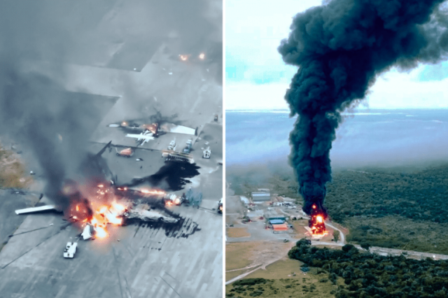 مشاهد لاستهداف حركة الشباب الصومالية قاعدة أميركية نصرة لغزة.. ما حقيقتها؟