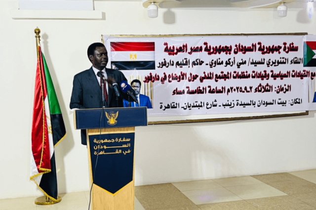 حاكم إقليم دارفور يُحذر من تجدد مخطط لتقسيم السودان