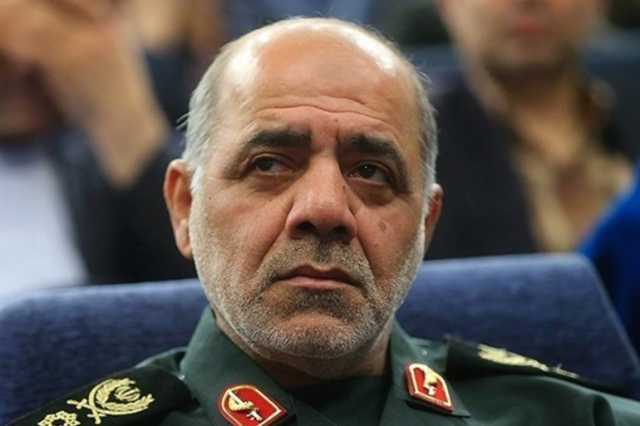 علي عبد اللهي قائد مقر خاتم الأنبياء المركزي في إيران