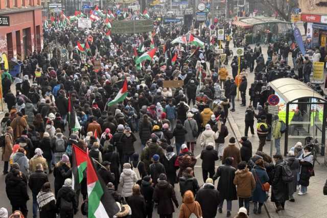 مظاهرات في دول عدة رفضا لعدوان الاحتلال على غزة وسياسة التجويع