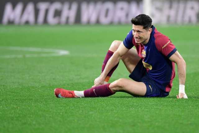 هذا ما يحدث في كل مباراة يغيب فيها ليفاندوفسكي عن برشلونة